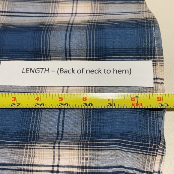 VTG Wrangler Mens Western Long Sleeve Snap Shirt XXL Cowboy Country Rodeo Flaws - Picture 11 of 12